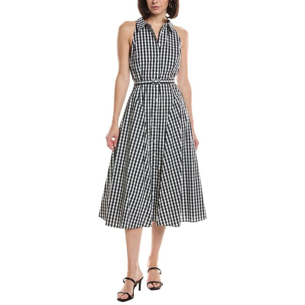 Milly Womens Maxine Midi Dress